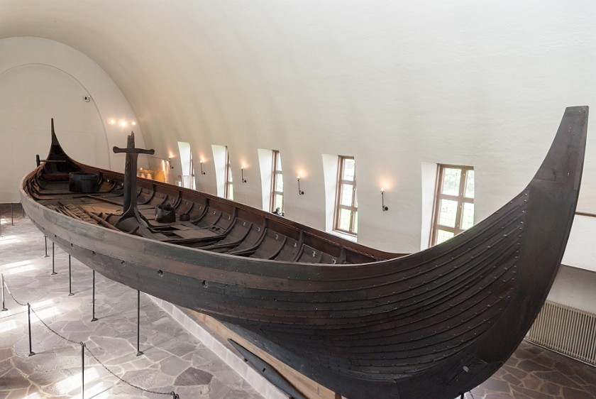 Viking Ship Museum. Gokstad ship. Oslo. .