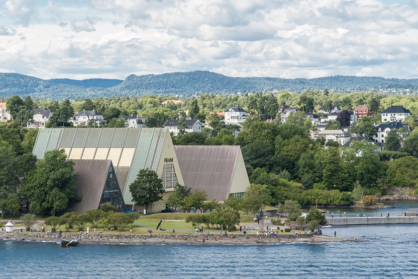 Fram Museum. Museum buildings on the Bygdoy peninsula. Oslo. .