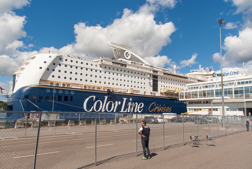 Ferry to Kiel. Color Fantasy. Oslo. .