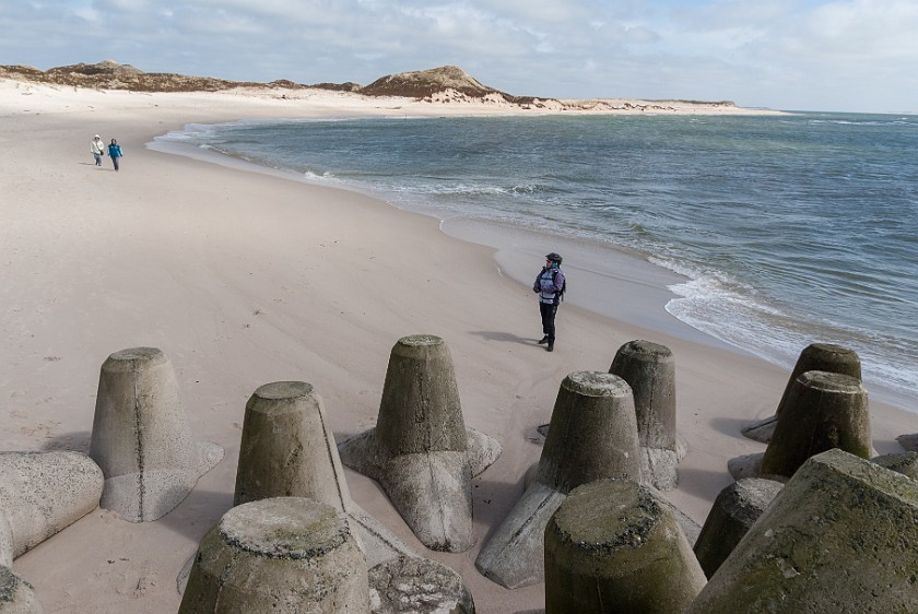 Southern Sylt. Tetrapods. Hörnum. .