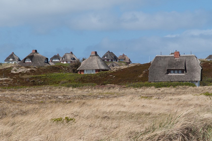 Southern Sylt. South end of Hörnum. Hörnum. .
