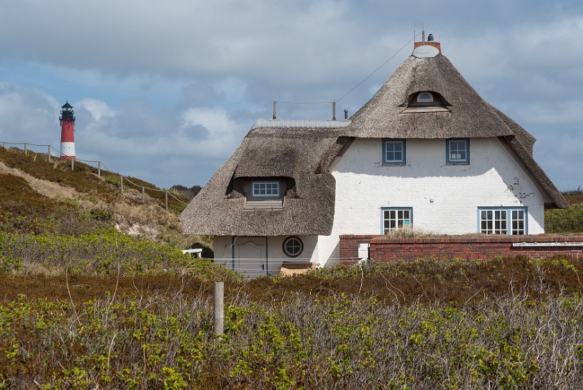 Southern Sylt. South end of Hörnum. Hörnum. .