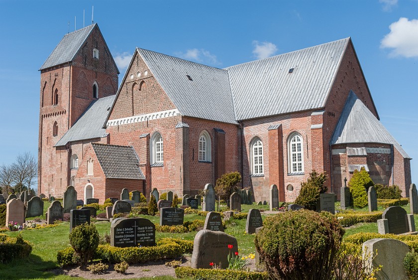 Föhr. Church. Nieblum. .