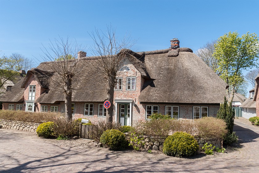 Föhr. Friesian house. Nieblum. .