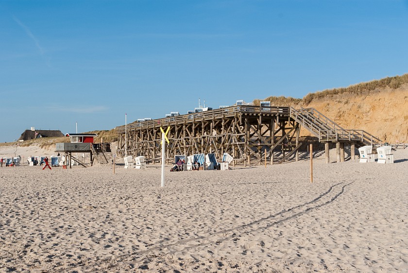 Northern Sylt. Red cliff. Kampen. .
