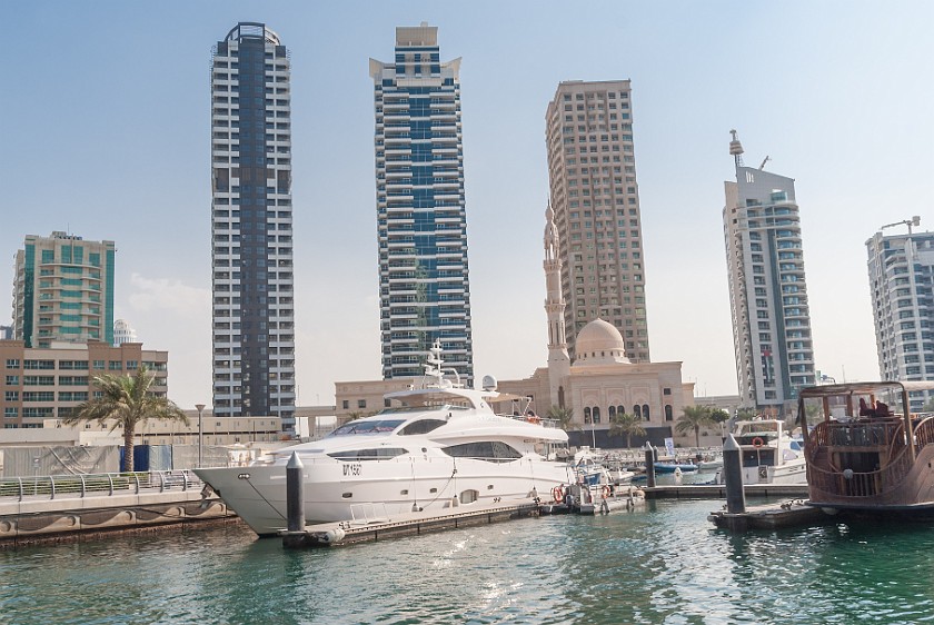 Dubai Skyline. Dubai Marina. Dubai. .