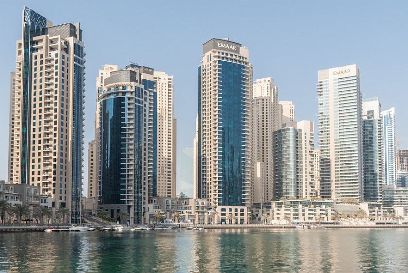 Dubai Skyline. Dubai Marina. Dubai. .