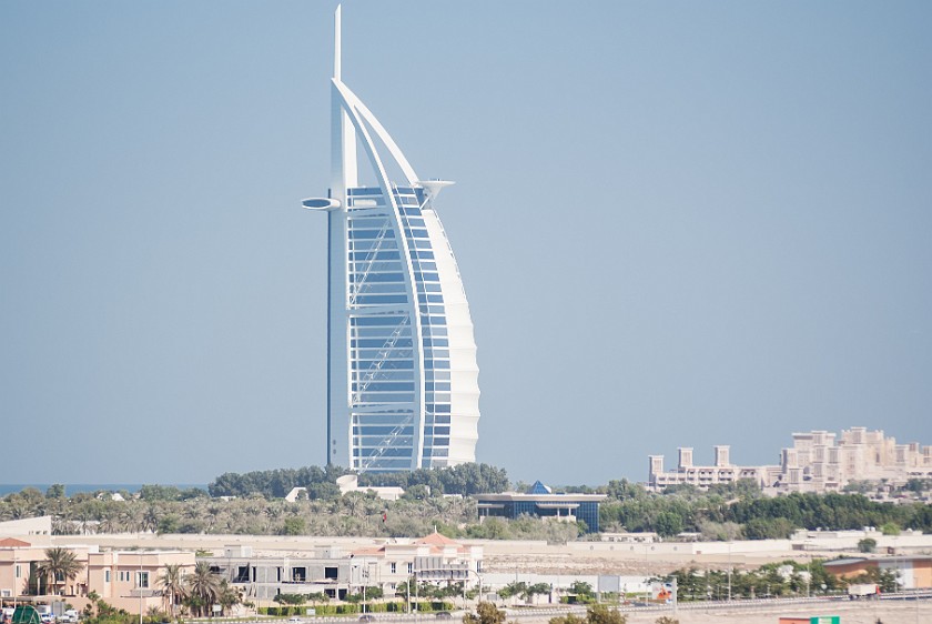 Dubai Skyline. Burj Al Arab. Dubai. .