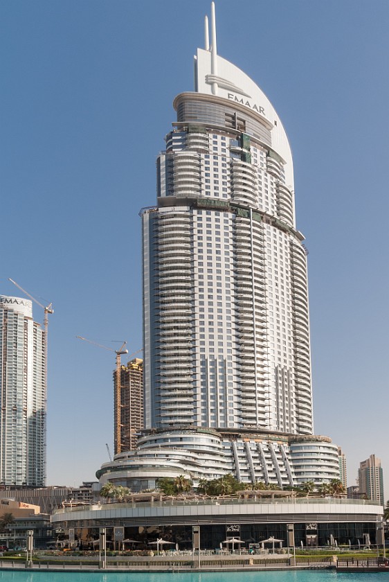 Dubai Skyline. High-rise building at downtown. Dubai. .