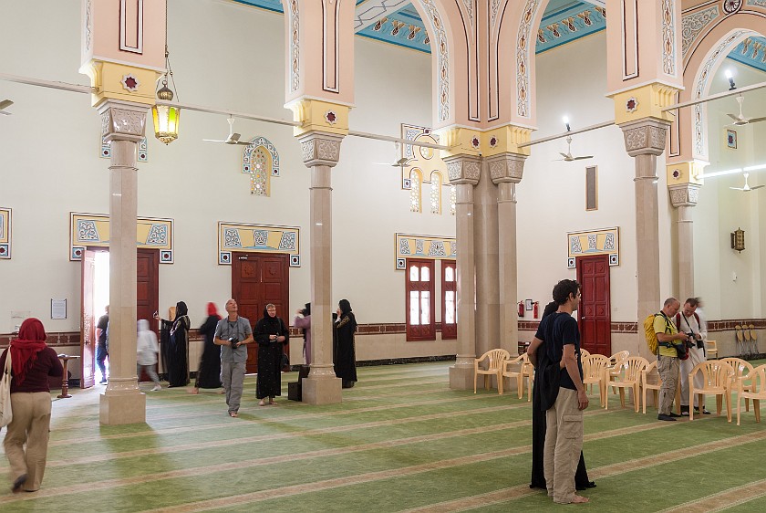 Jumeirah Mosque. Inside the mosque. Dubai. .