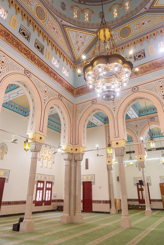 Jumeirah Mosque. Inside the mosque. Dubai. .