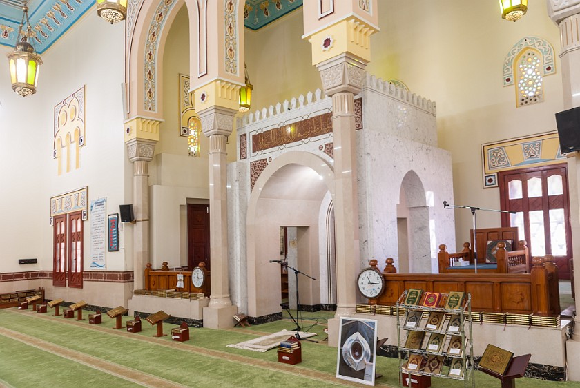 Jumeirah Mosque. Inside the mosque. Dubai. .