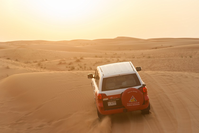 Dubai Desert Safari. Drive in a 4x4. Dubai. .