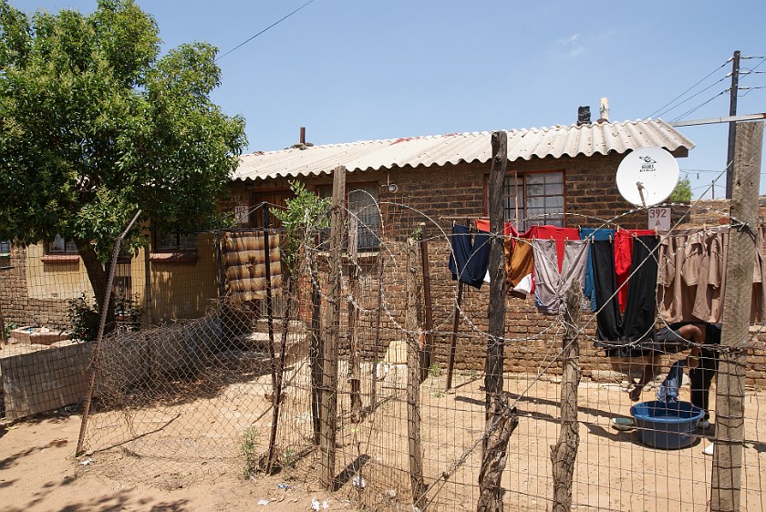 Soweto. Bicycle tour in the Soweto township. Johannesburg. .
