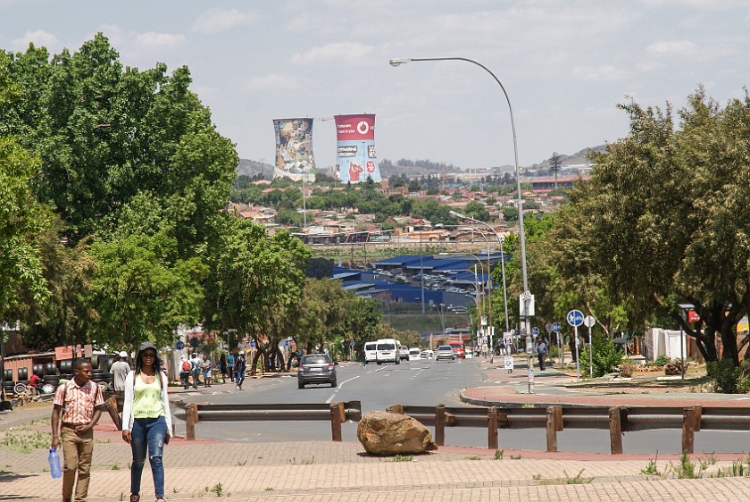 Soweto. Near the Hector Pieterson Museum. Johannesburg. .