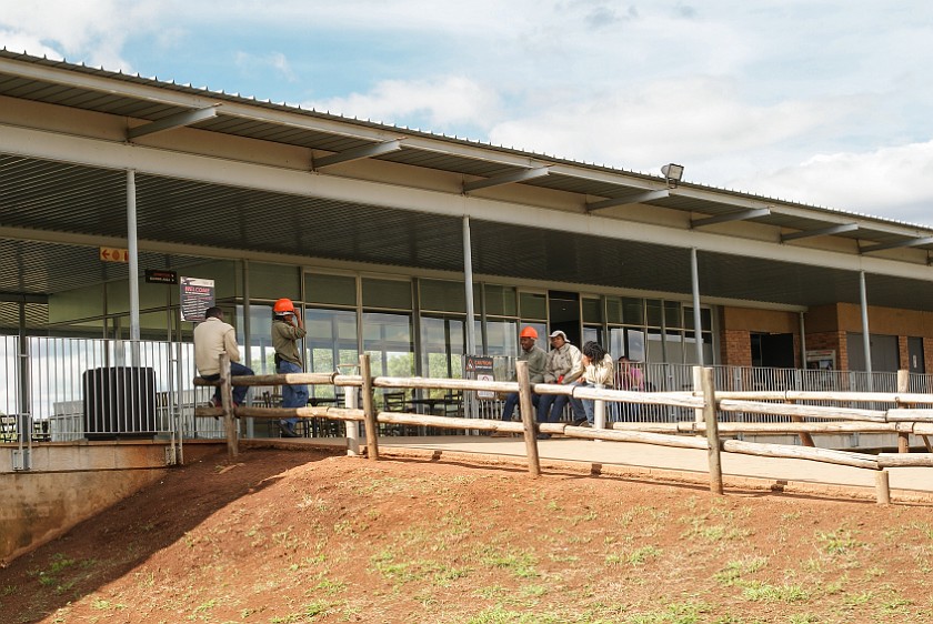 Sterkfontein Caves. Entrance building. Sterkfontein. .