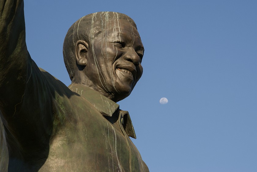 Pretoria. Nelson Mandela statue. Pretoria. .