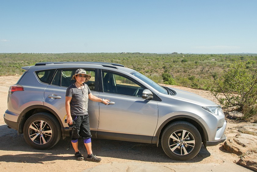 Kruger National Park. Mathekenyane viewpoint. Skukuza. .