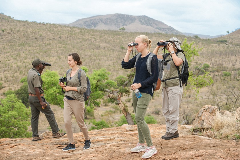 Kruger National Park. On a hill. Berg-en-Dal Rest Camp. .