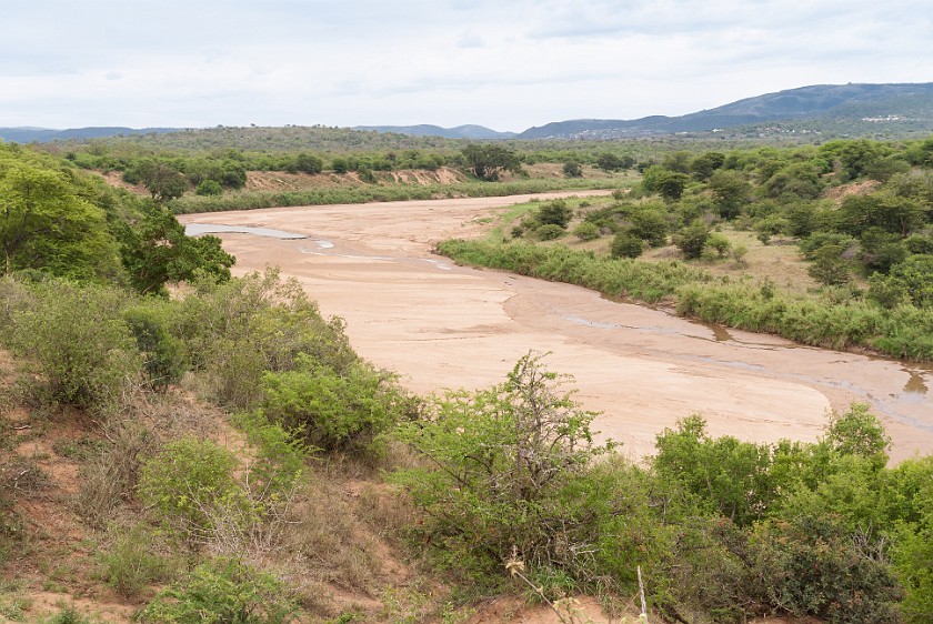 Hluhluwe-Imfolozi Game Reserve. Black Umfolozi river. Imfolozi. .