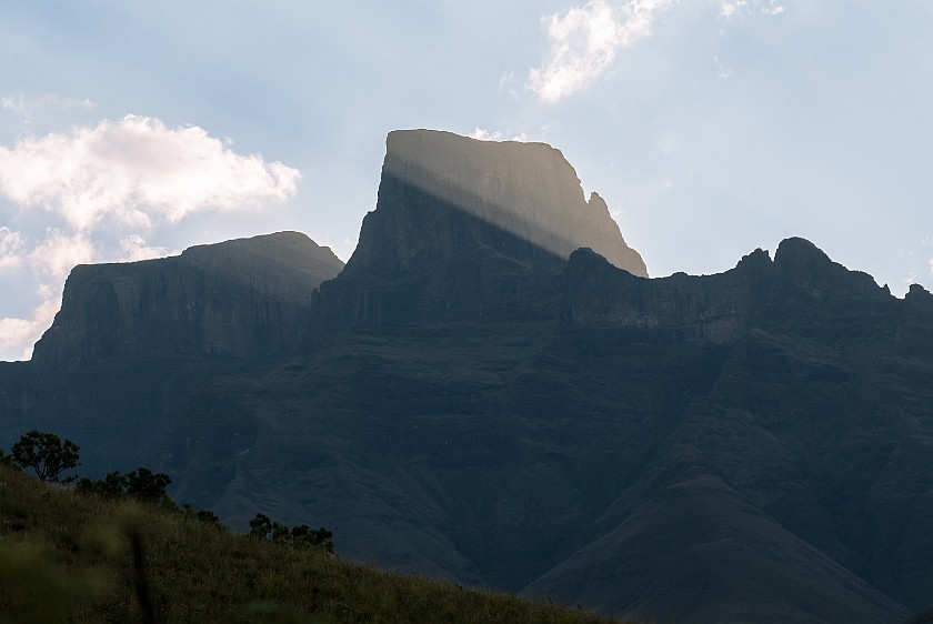Royal Natal National Park. Sentinel Peak. Bergville. .
