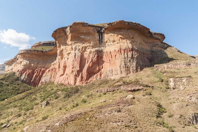 Golden Gate Highlands National Park. Mushroom Rock. Phuthaditjhaba. .