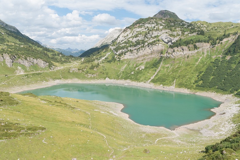 Formarinalpe. Formarin lake. near Lech. .