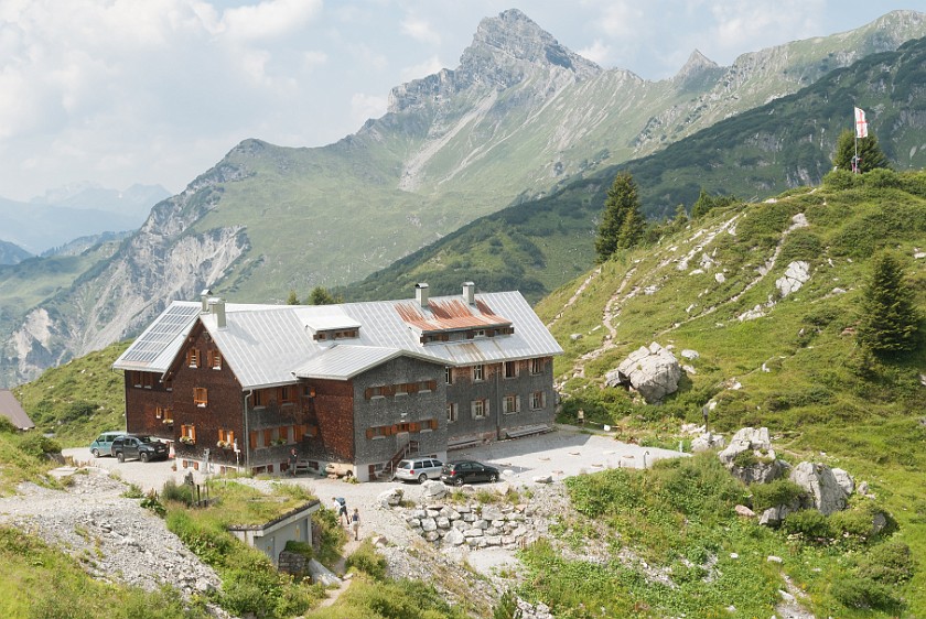 Formarinalpe. Freiburger Hütte. near Lech. .