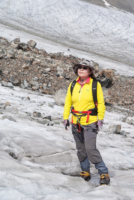 Jamtal Glacier Tour. Glacier hiking. near Galtür. .