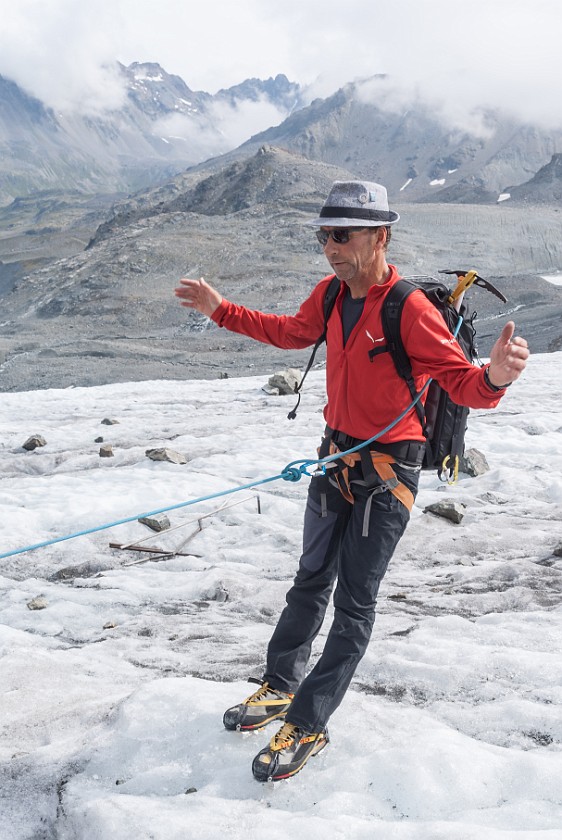 Jamtal Glacier Tour. Guide. near Galtür. .