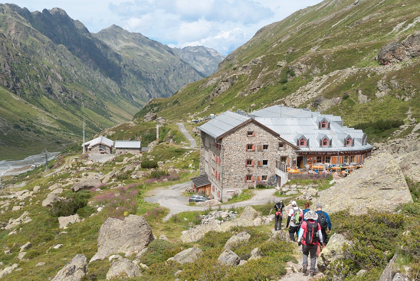 Jamtal Glacier Tour. Jamtal Hütte. near Galtür. .