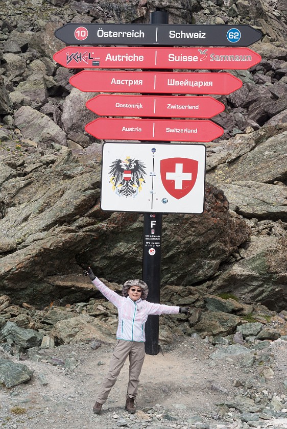 Flimspitz Klettersteig. Border. Ischgl. .