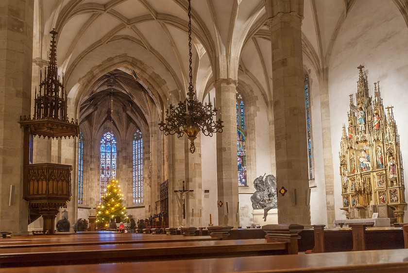 Bratislava. Inside St. Martin's cathedral. Bratislava. .