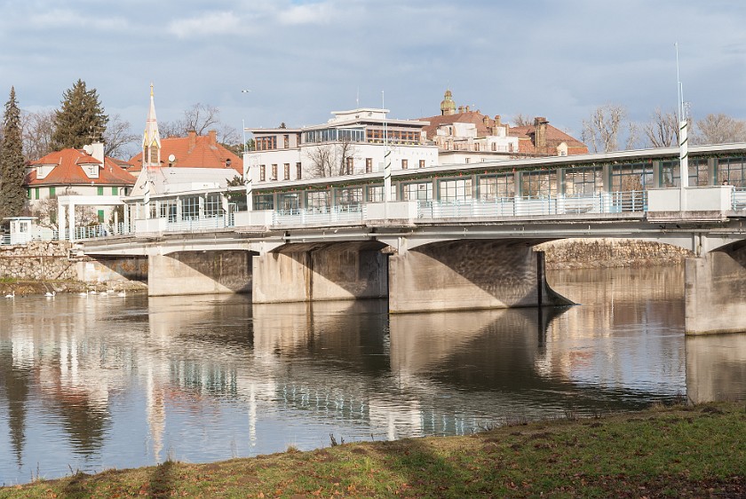 Piešťany. Kolonádový bridge. Piešťany. .