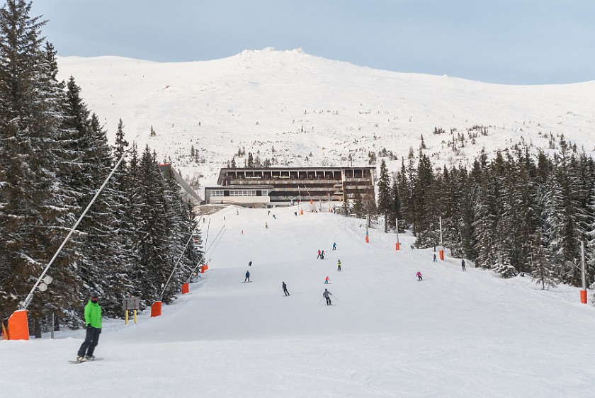 Skiing in the Jasna Low Tatras. Kosodrevina. Horná Lehota. .