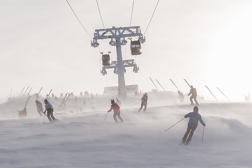 Skiing in the Jasna Low Tatras. Skiing. Horná Lehota. .