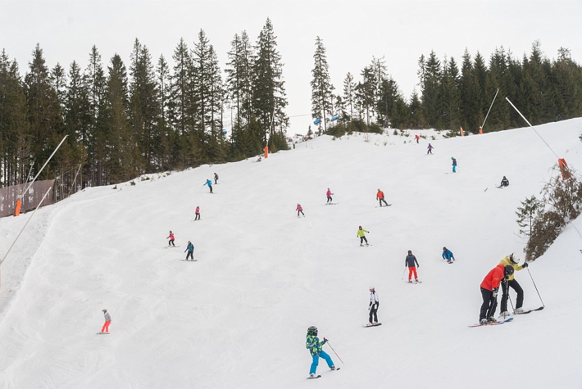 Skiing in the Jasna Low Tatras. Skiing. Horná Lehota. .