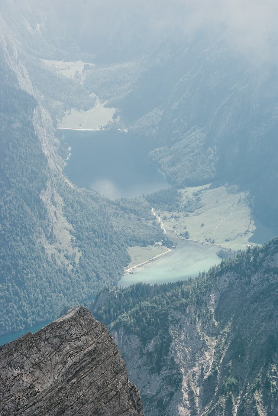Hike to the Watzmann Central Summit. Saletalm, Obersee and Fischunkelalm. near Berchtesgaden. .