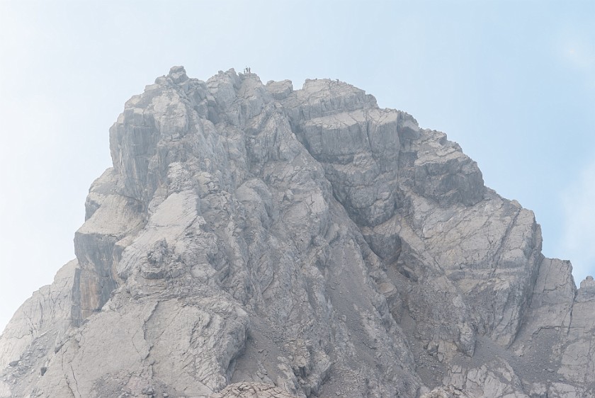 Hike to the Watzmann Central Summit. Watzmann central summit. near Berchtesgaden. .