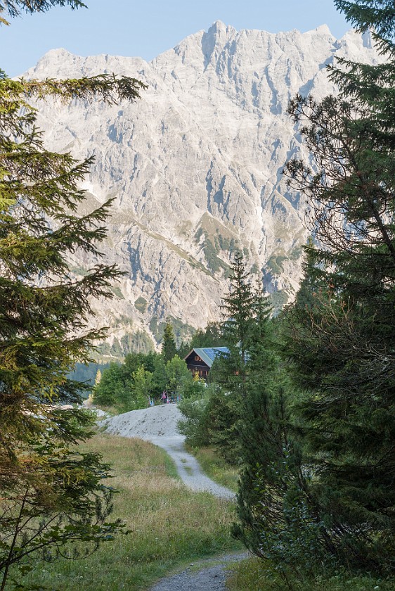 Hike to the Ingolstädter Haus. Wimbachgrieshütte
. near Berchtesgaden. .