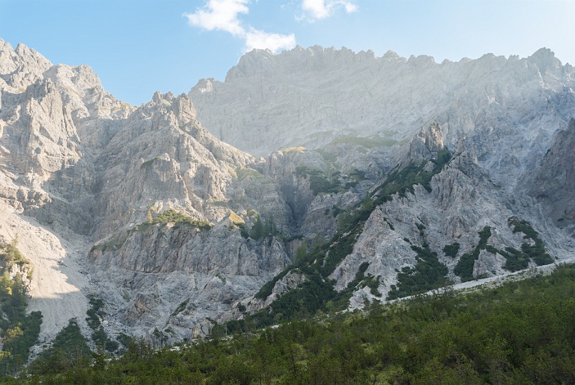 Hike to the Ingolstädter Haus. Watzmann south summit. near Berchtesgaden. .