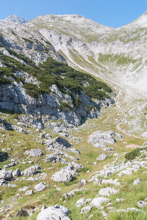 Hike to the Ingolstädter Haus. Trischübelalm. near Berchtesgaden. .