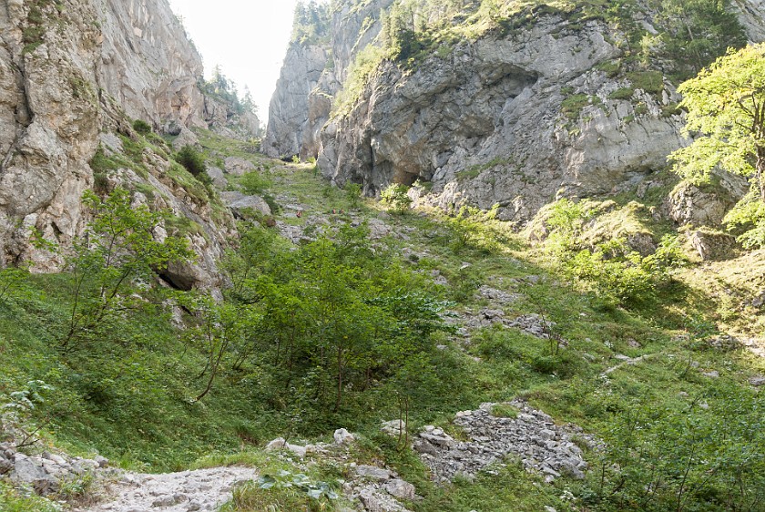 Hike to St. Bartholomä. Saugasse. near Berchtesgaden. .