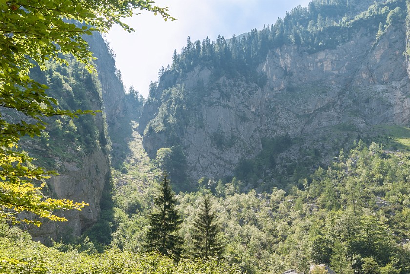 Hike to St. Bartholomä. Saugasse. near Berchtesgaden. .