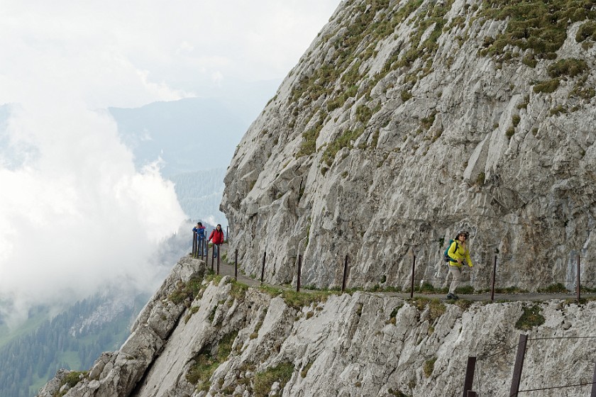 Mount Pilatus. Hiking. Alpnachstad. .