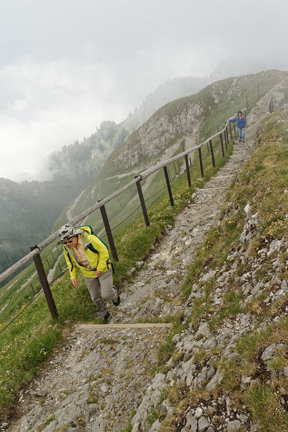 Mount Pilatus. Hiking. Alpnachstad. .