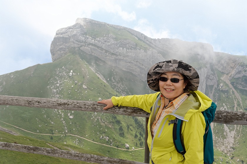 Mount Pilatus. Portrait at the Tomlishorn. Alpnachstad. .