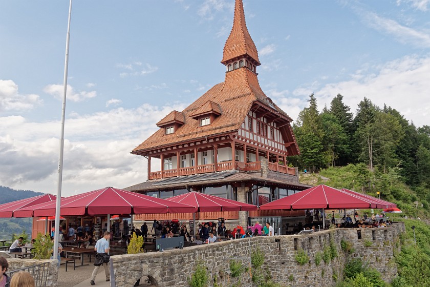 Harder Kulm. Building. Interlaken. .