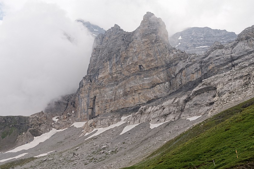 Eiger Trail . Rotstock. near Grindelwald. .