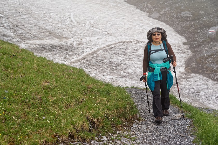 Eiger Trail . Hiking. near Grindelwald. .